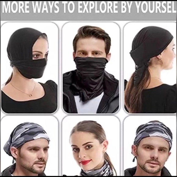 Camouflage Gaiter Face Mask New - Picture 4 of 4